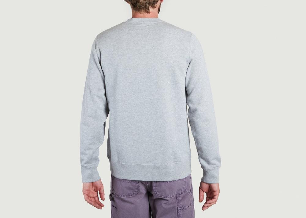 L'exception Sweat Hugh MJ Gris Wood Wood