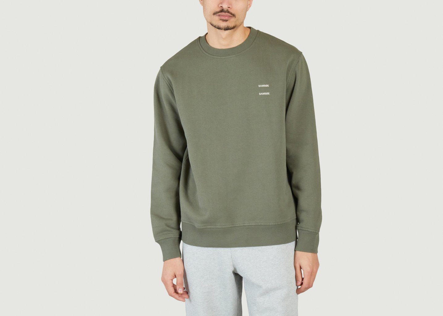 L'exception Sweat Joel 11414 Olive Samsoe & Samsoe