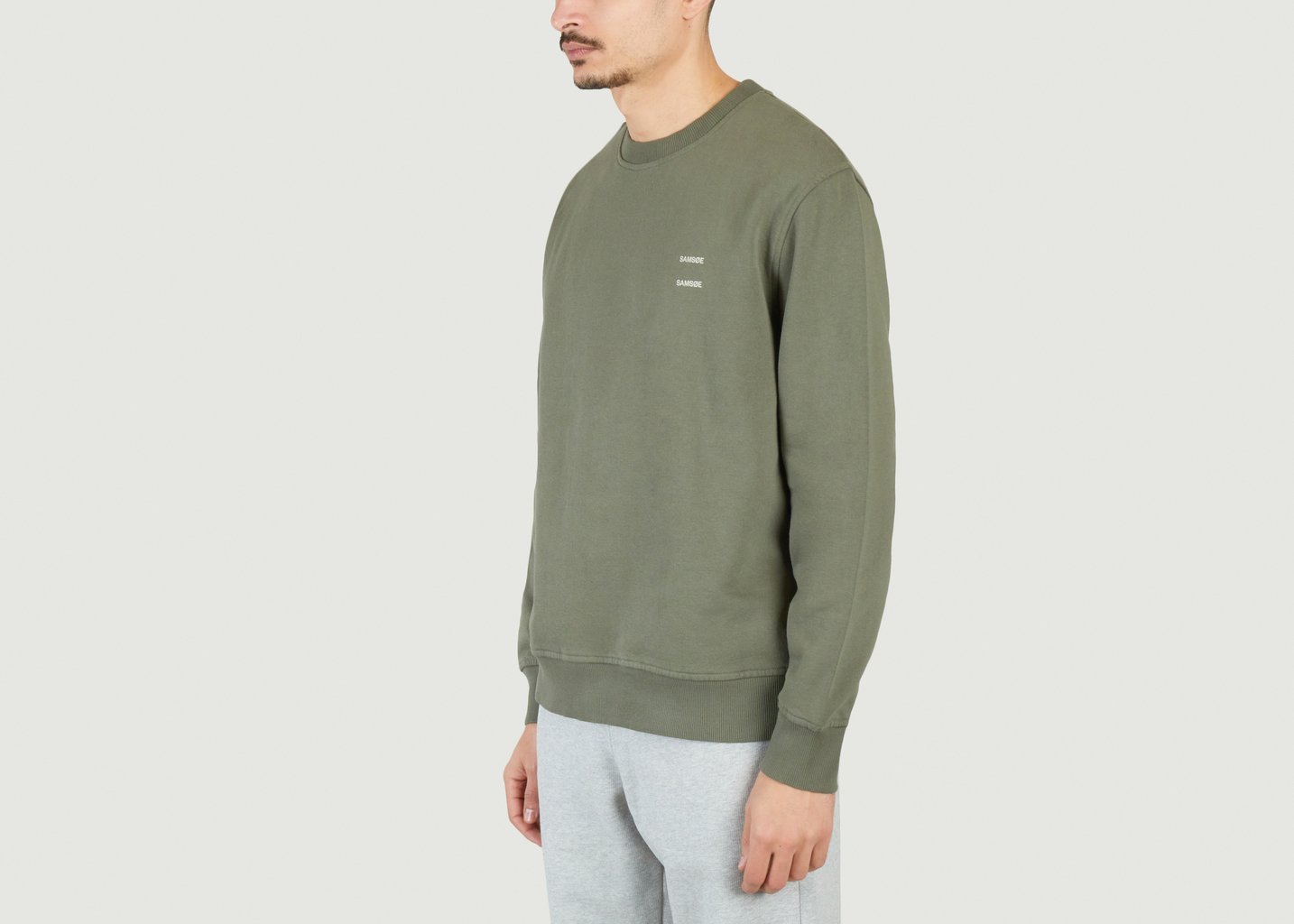 L'exception Sweat Joel 11414 Olive Samsoe & Samsoe
