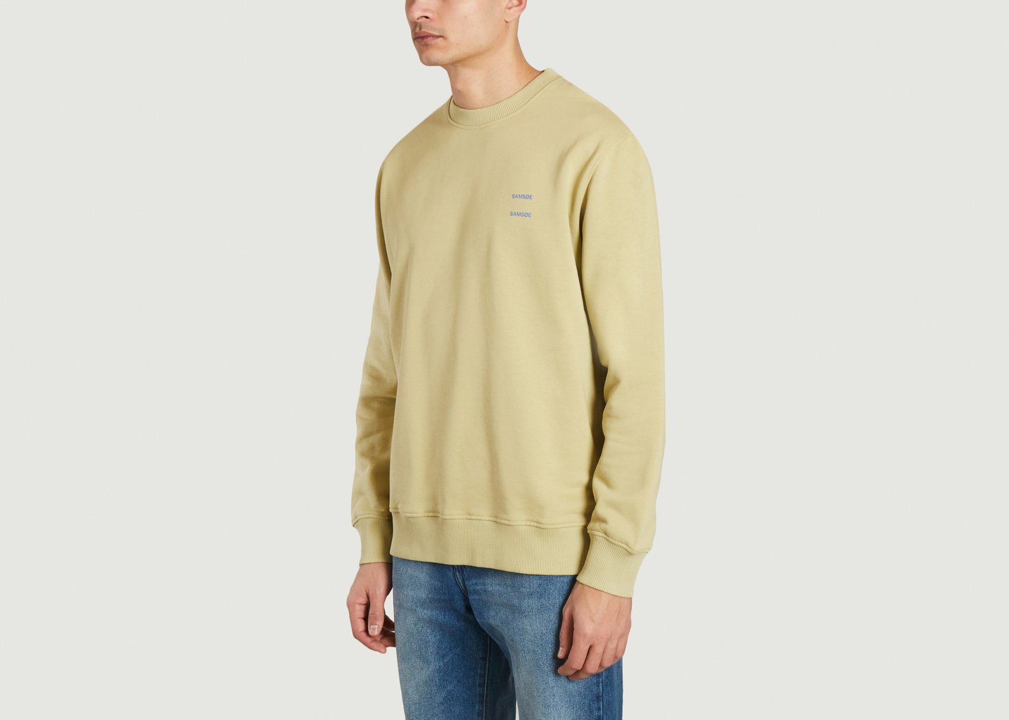 L'exception Sweat Joel Khaki Samsoe & Samsoe