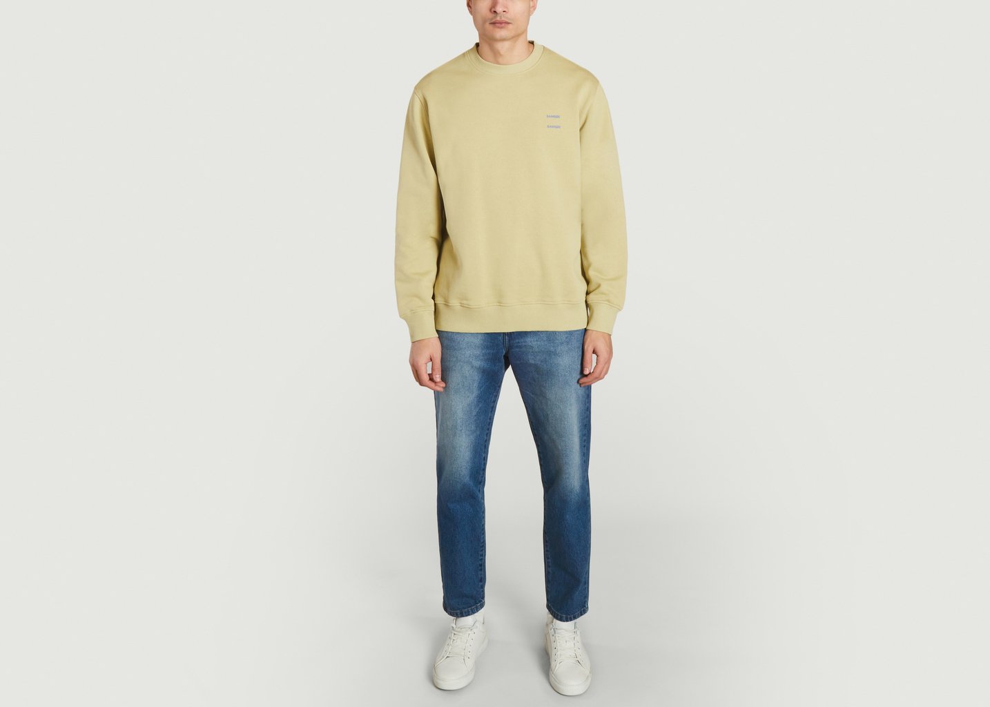 L'exception Sweat Joel Khaki Samsoe & Samsoe