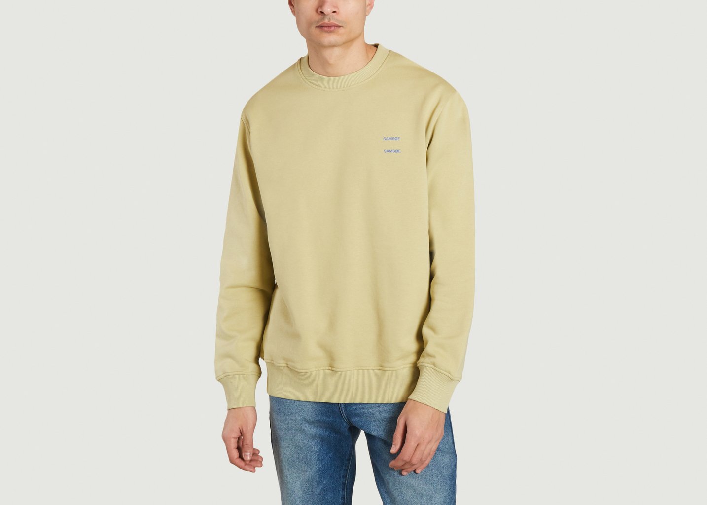 l'exception Sweat Joel Khaki Samsoe & Samsoe