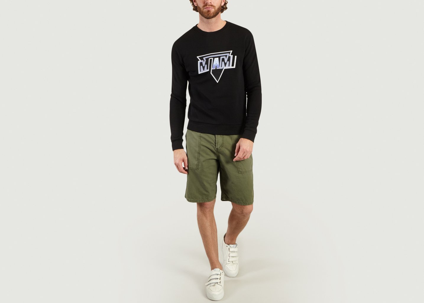 L'exception Sweat Miami Noir M.X Maxime Simoëns