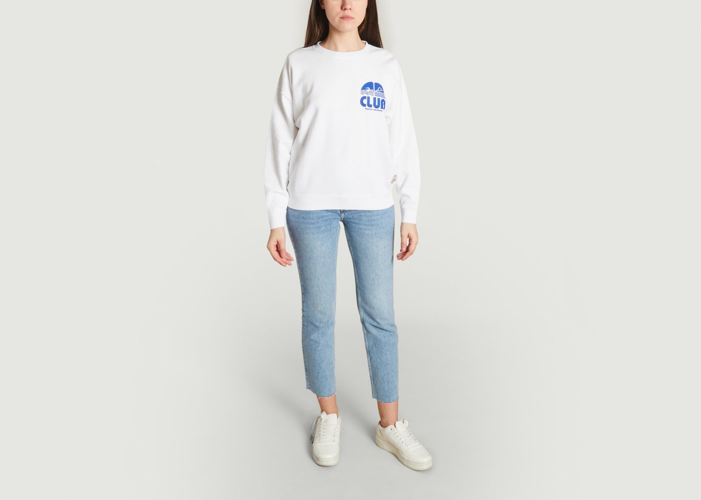 L'exception Sweat Rosie Club Blanc French Disorder