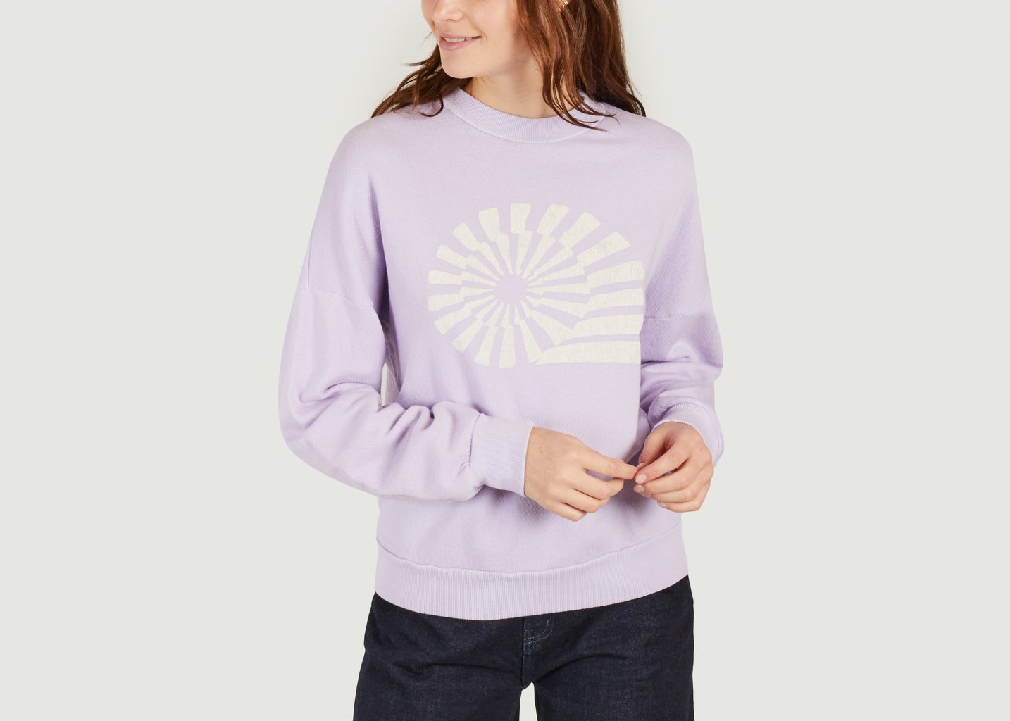 l'exception Sweat Seashell Violet Bobo Choses