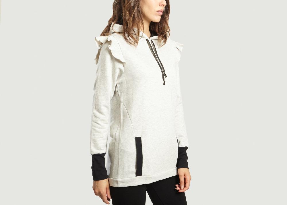 L'exception Sweat Tekoa Gris Kitiwaké