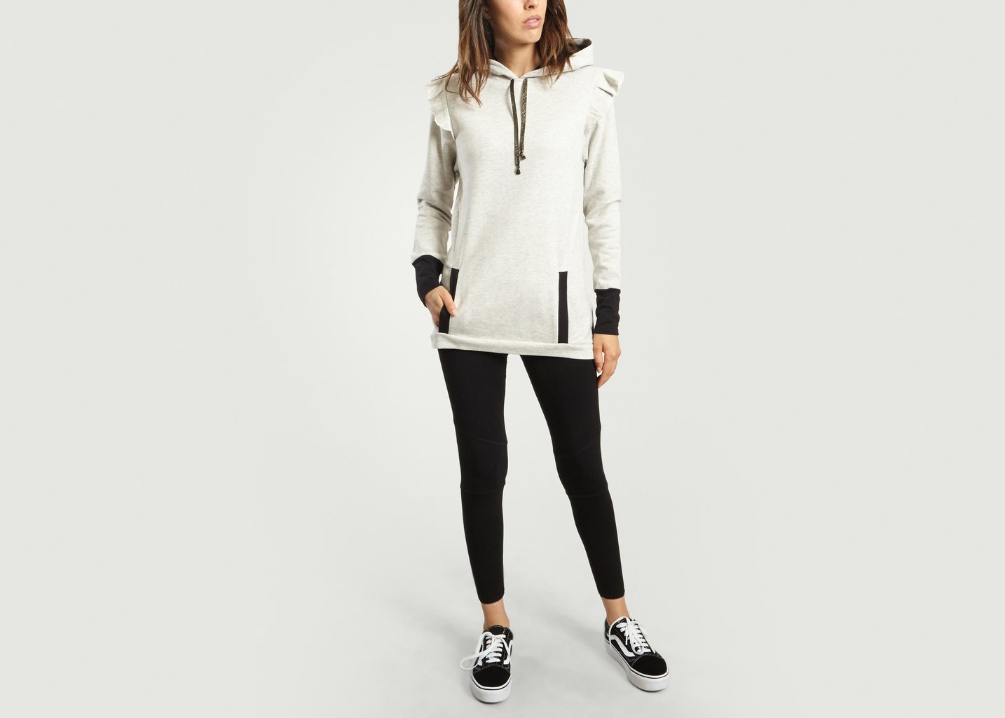 L'exception Sweat Tekoa Gris Kitiwaké