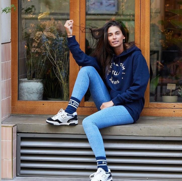 L'exception Sweat Yoga Team Bleu Marine YUJ Paris