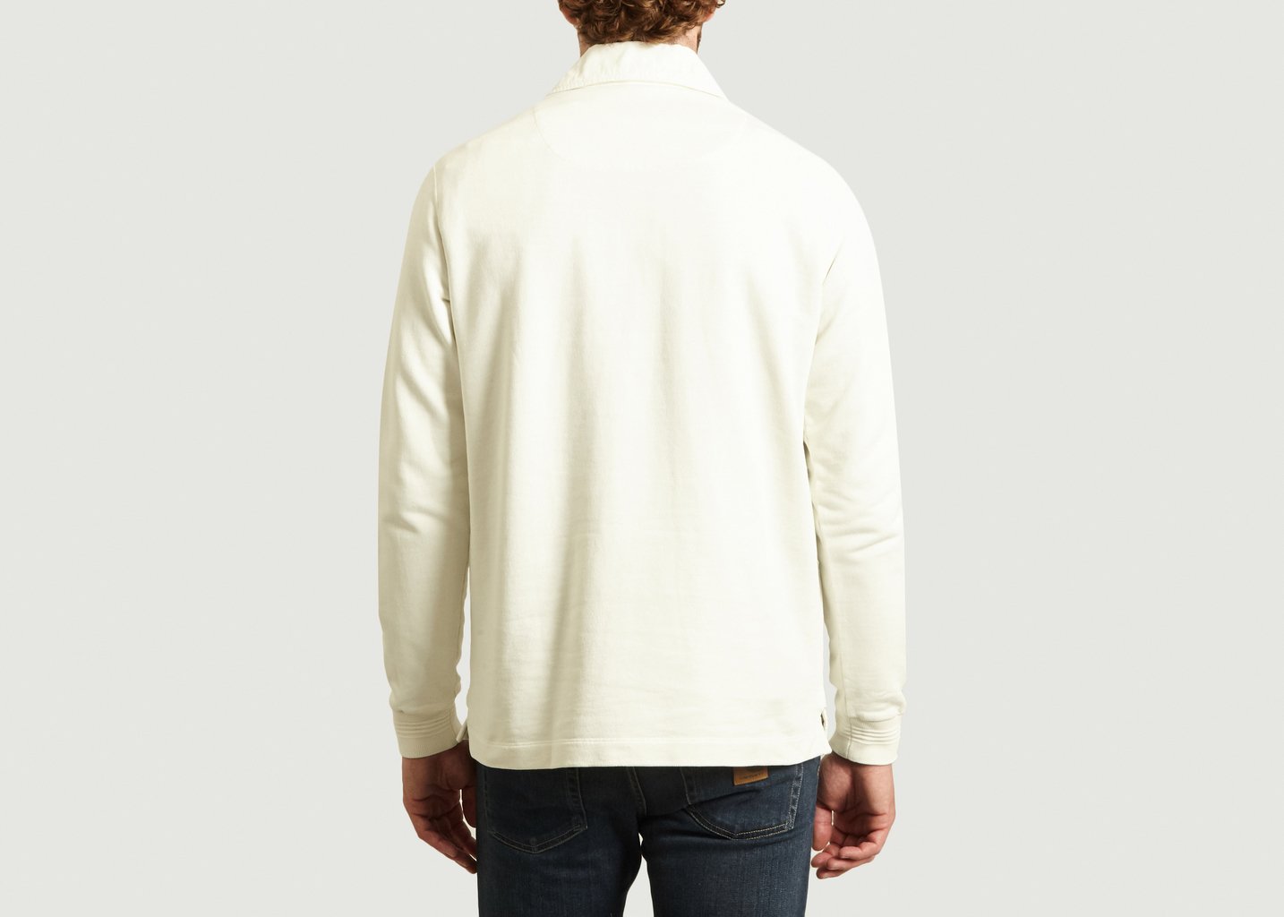L'exception Sweat Zippé Quarter Ecru Albam