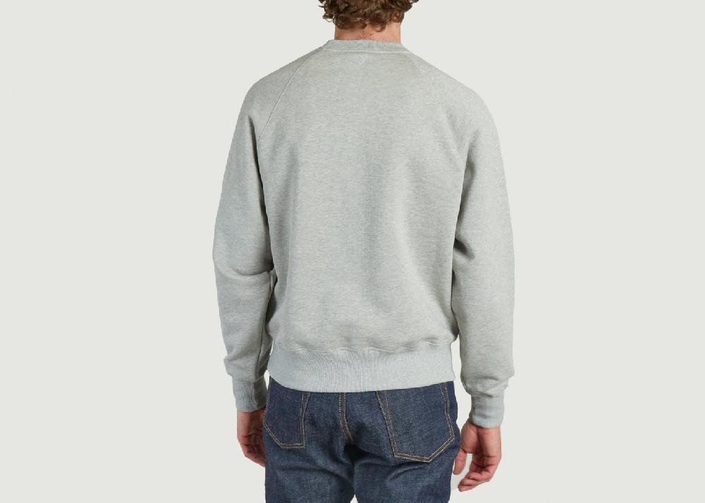 L'exception Sweatshirt Ami AM Gris AMI Paris