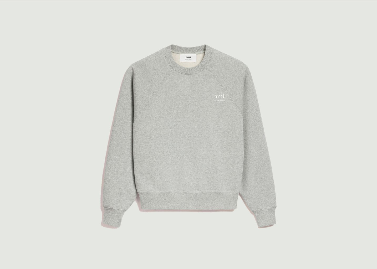 l'exception Sweatshirt Ami AM Gris AMI Paris