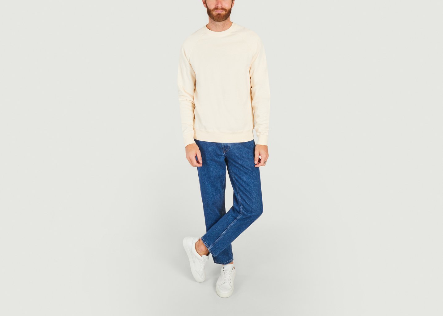 L'exception Sweatshirt Cunha Ecru La Paz