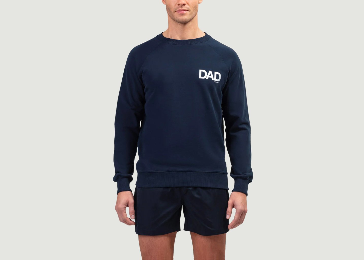 L'exception Sweatshirt DAD Bleu Marine Ron Dorff