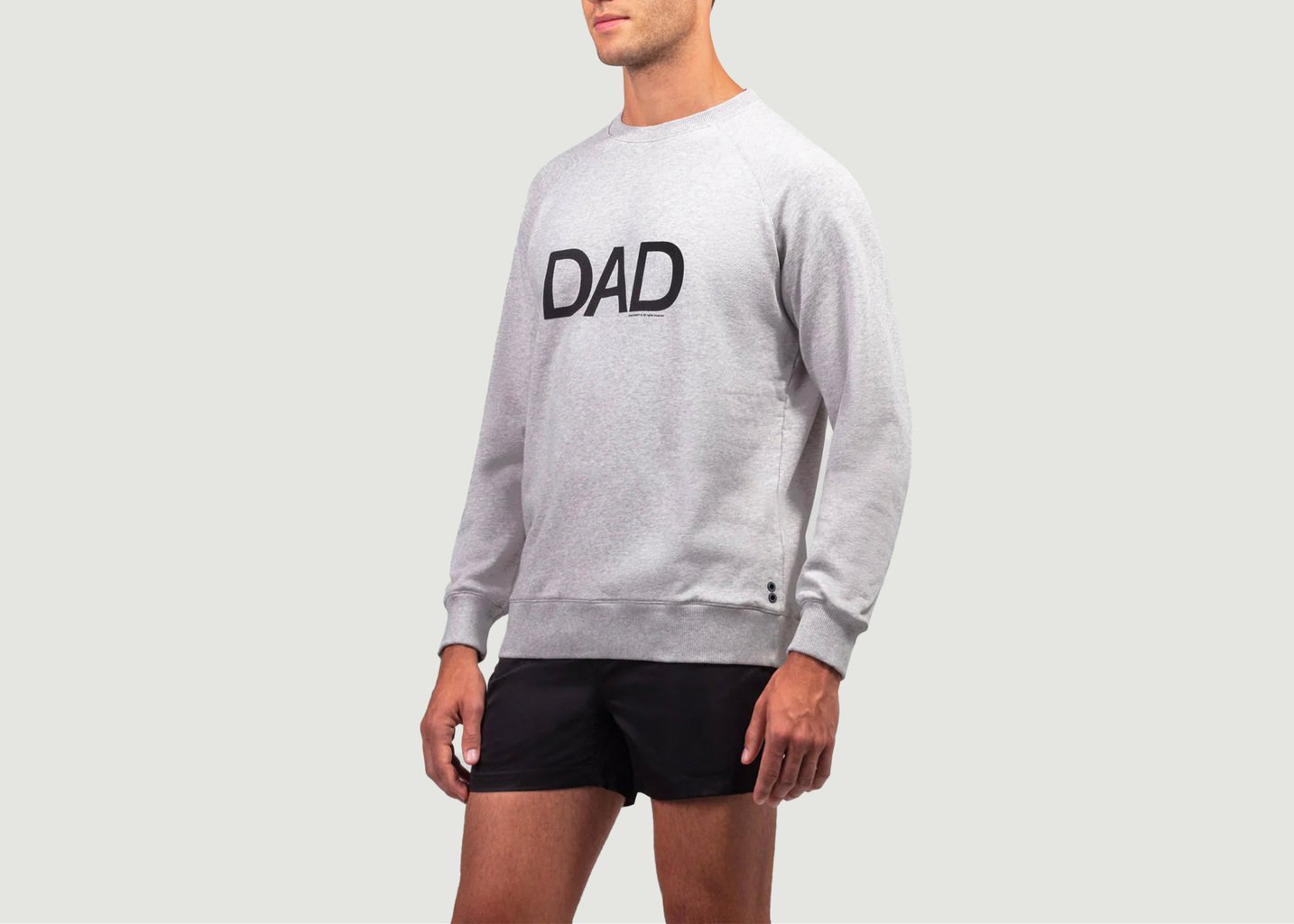 L'exception Sweatshirt DAD Gris Ron Dorff