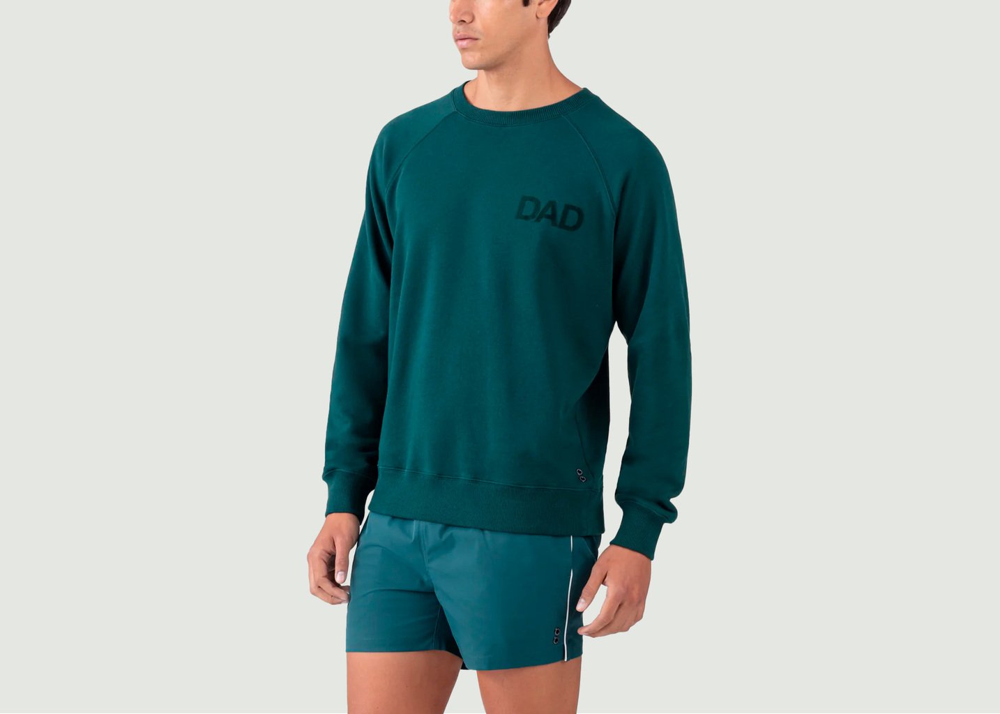 L'exception Sweatshirt Dad Vert Foncé Ron Dorff