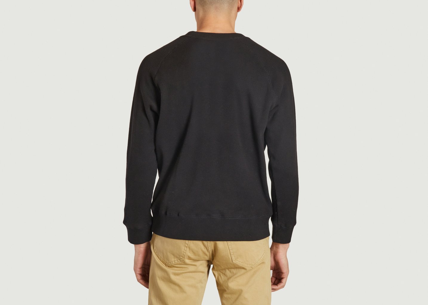 L'exception Sweatshirt En Jersey Noir M.C. Overalls