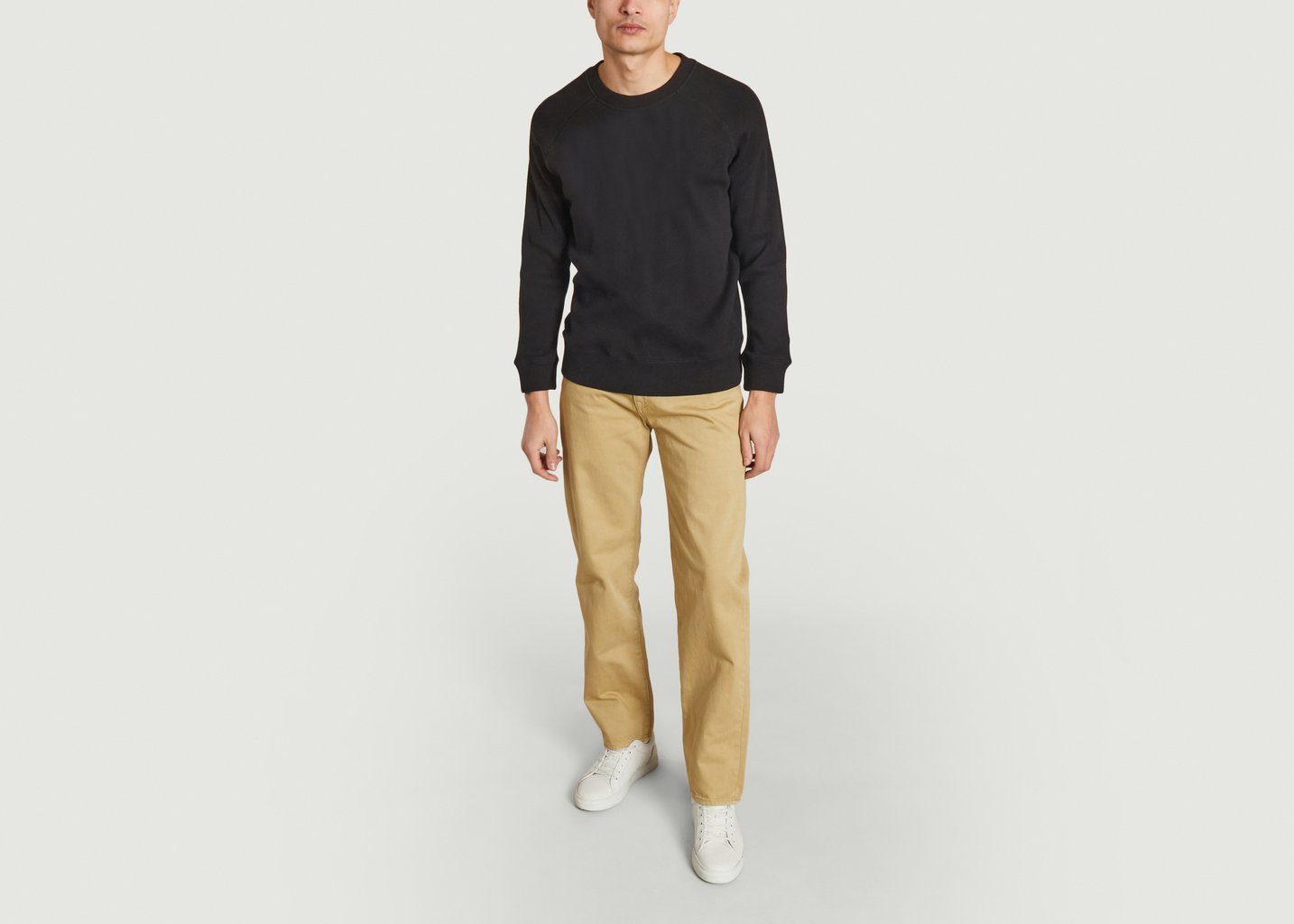 L'exception Sweatshirt En Jersey Noir M.C. Overalls