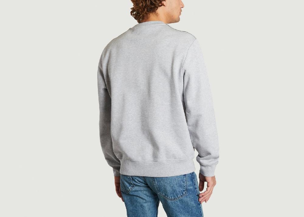 L'exception Sweatshirt En Molleton Gris Lacoste