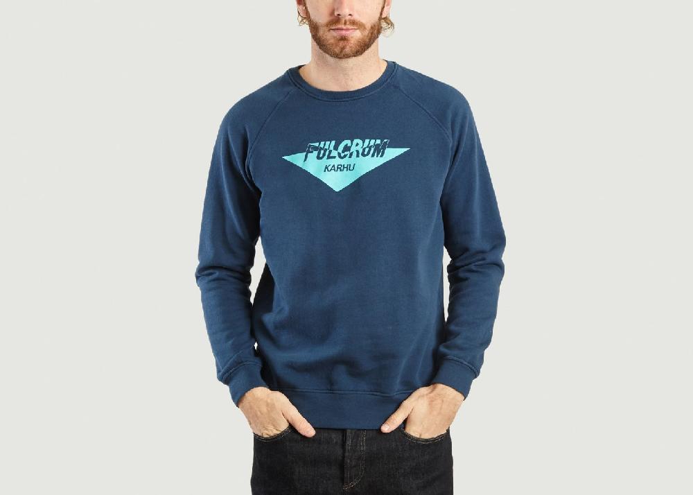 l'exception Sweatshirt Fulcrum Bleu Marine Karhu