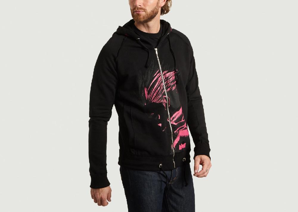 L'exception Sweatshirt Gfoot Noir GEYM