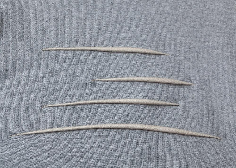 L'exception Sweatshirt Griffe Gris Ly Adams