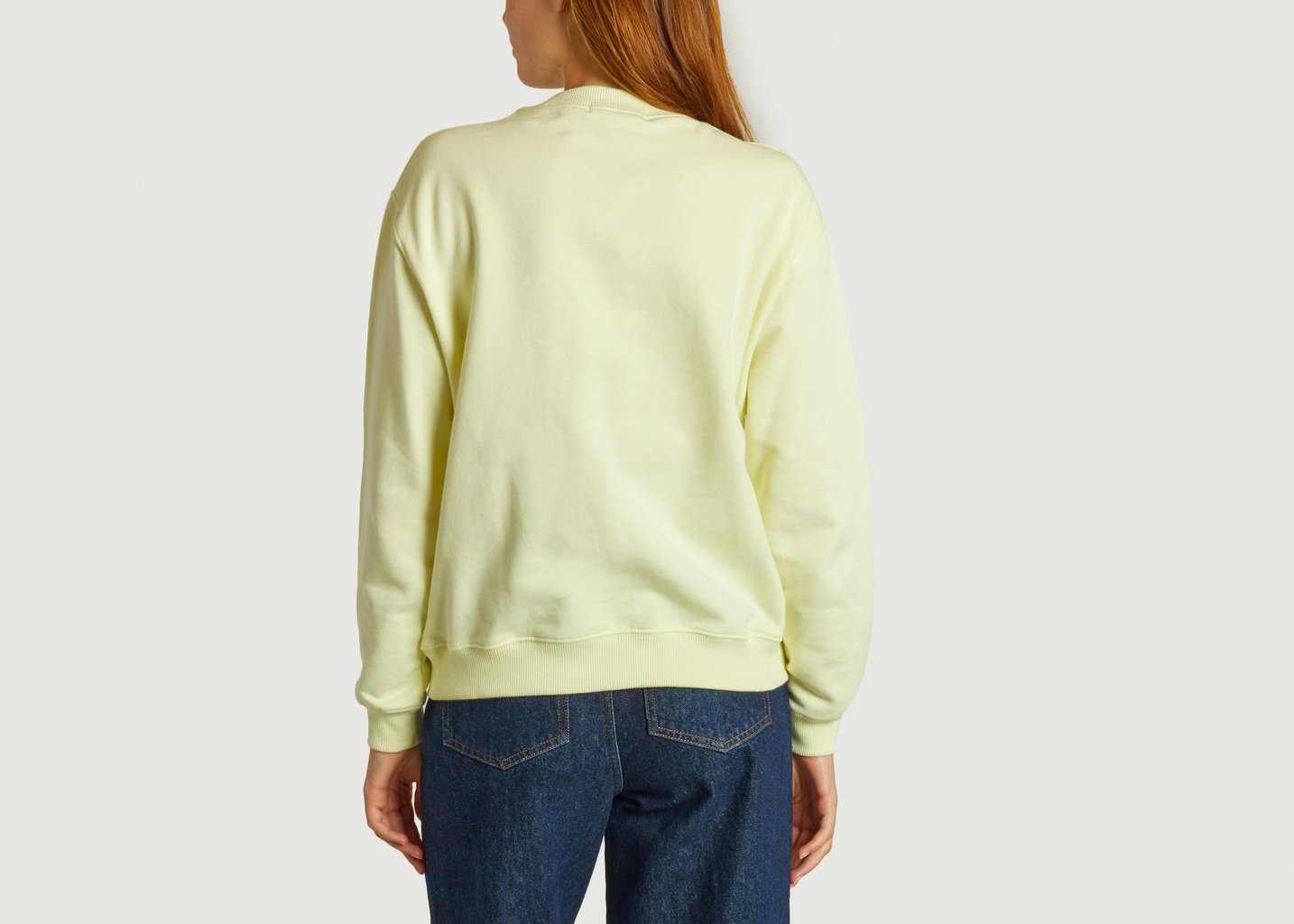 L'exception Sweatshirt Louis Cat Crème Roseanna