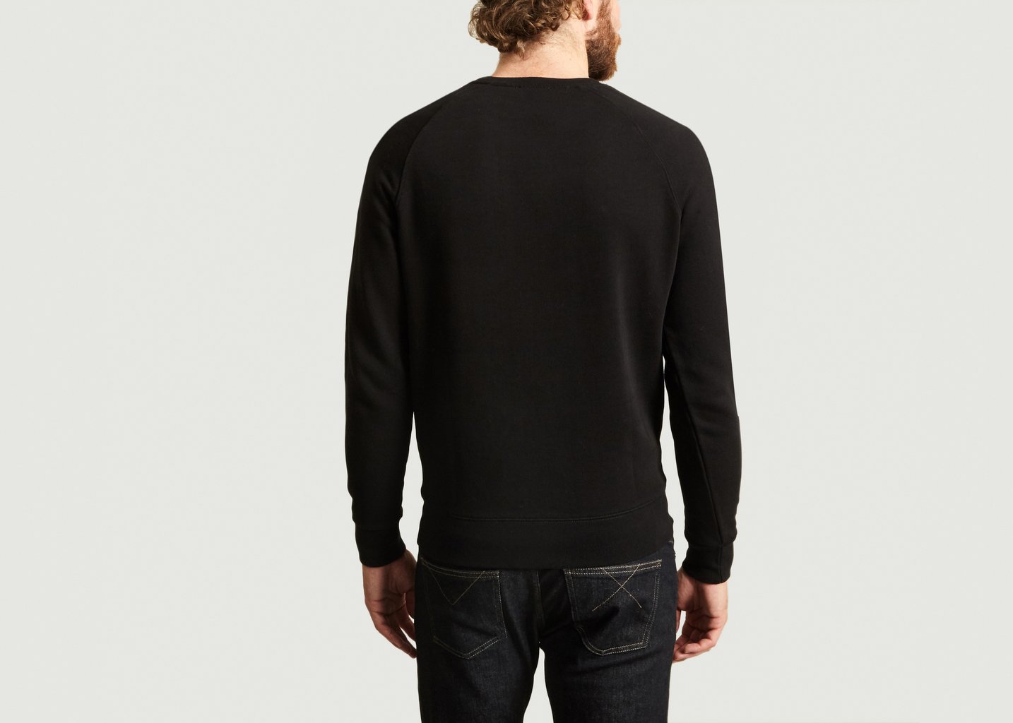 L'exception Sweatshirt MK Noir Maison Kitsuné