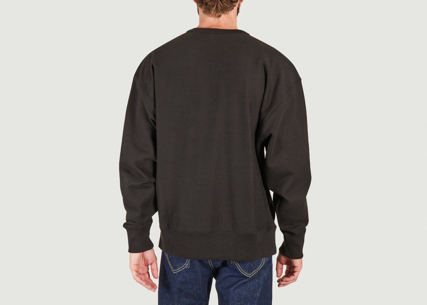L'exception Sweatshirt Oversize Noir Kenzo