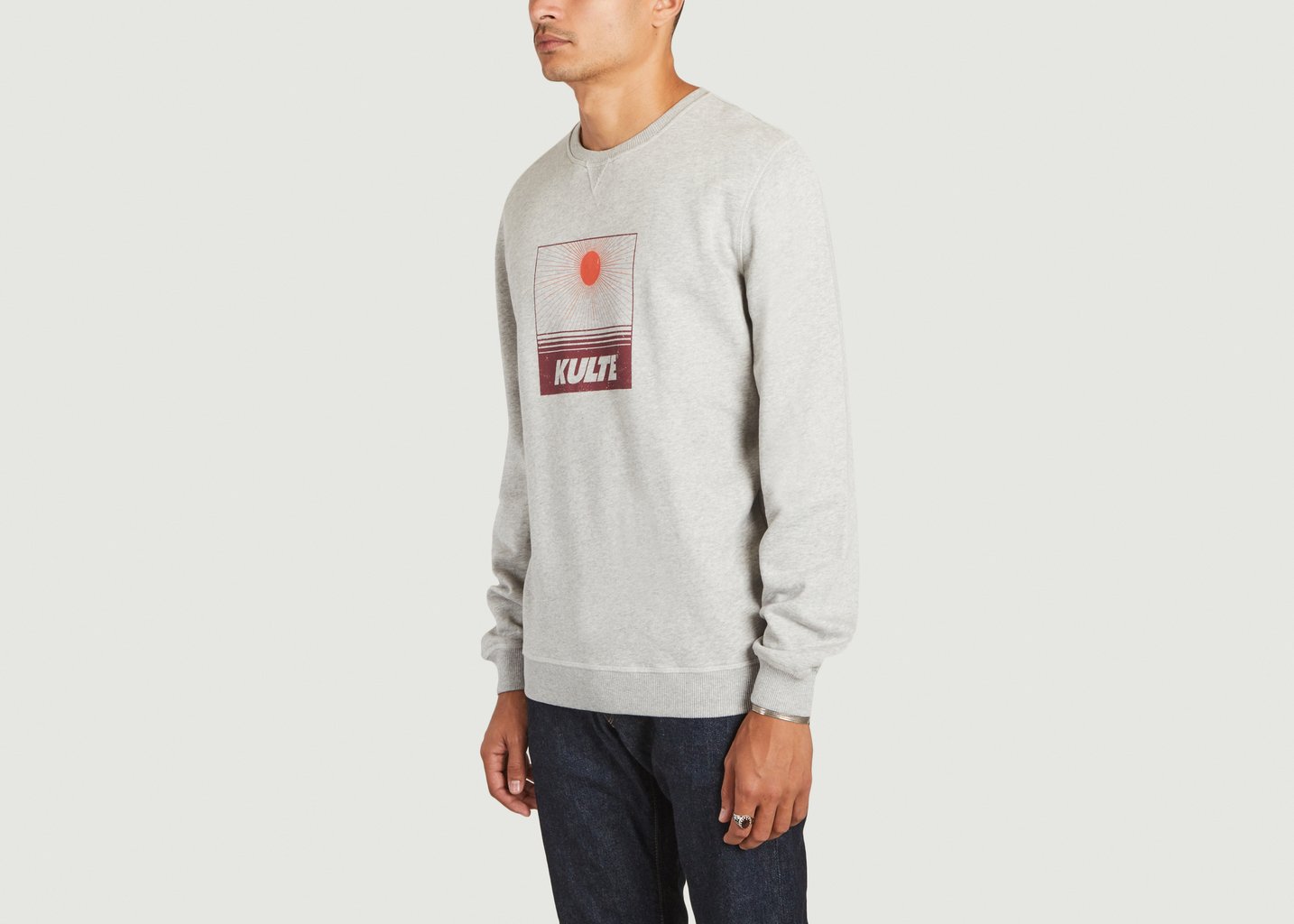 L'exception Sweatshirt Sunset Gris Kulte