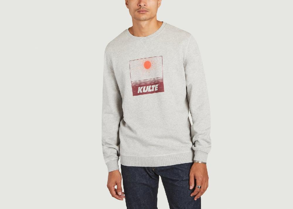 l'exception Sweatshirt Sunset Gris Kulte