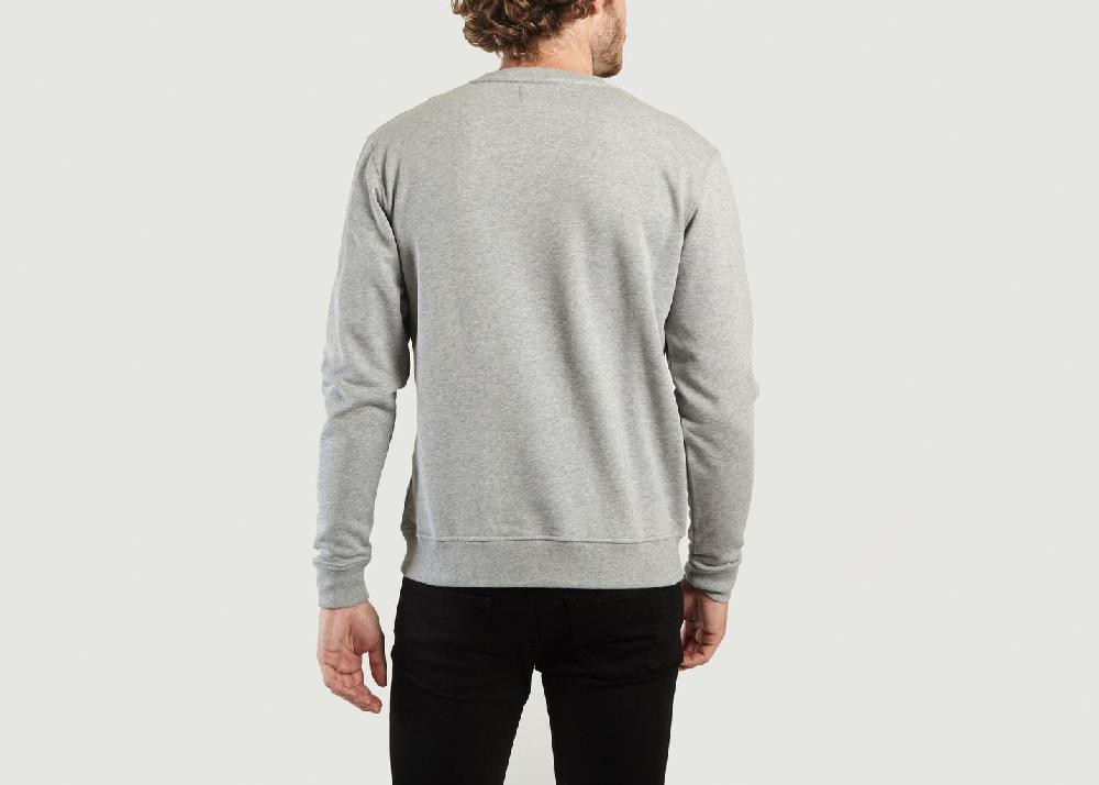 L'exception Sweatshirt Tye Gris Léger Wood Wood