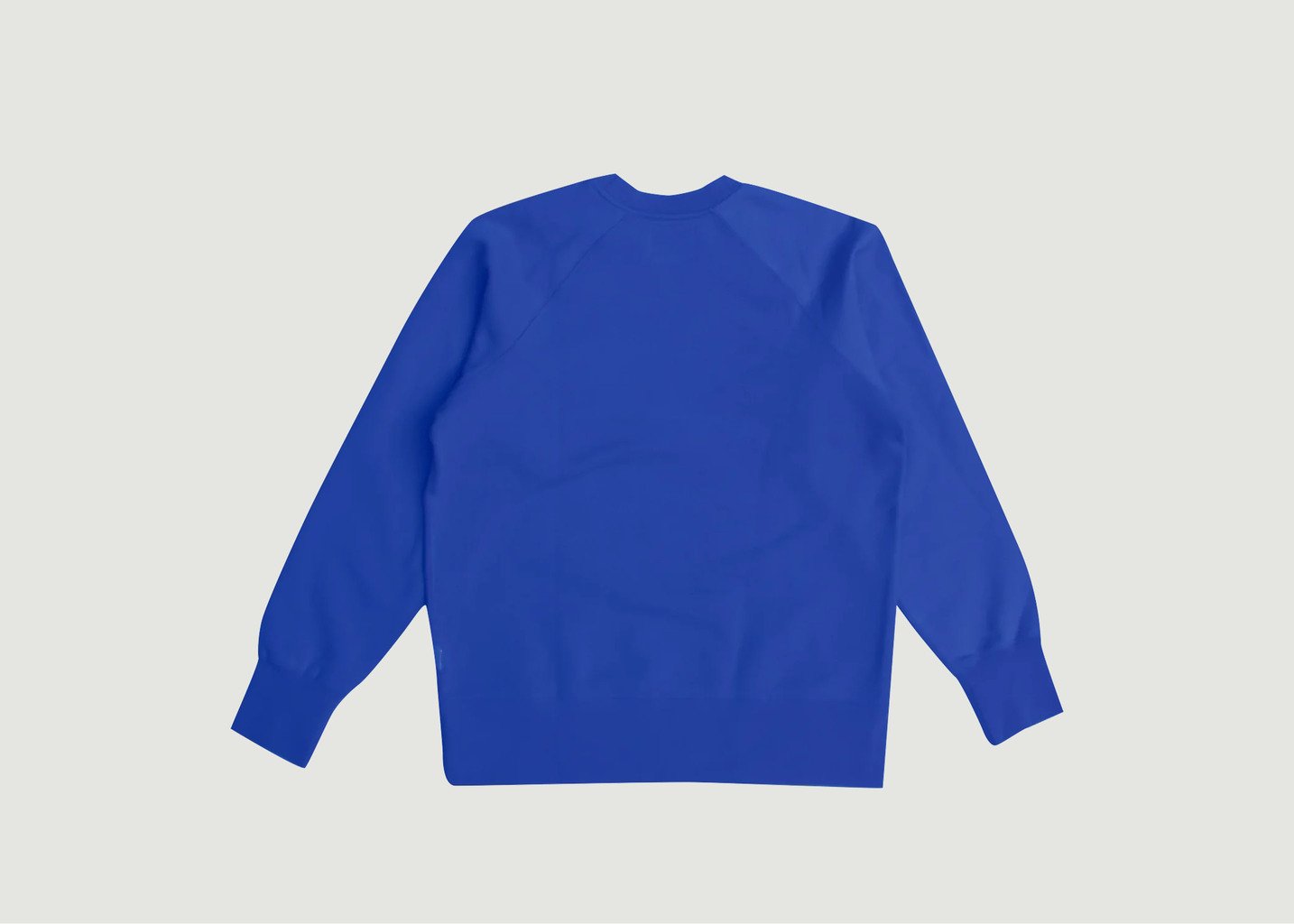 L'exception Sweatshirt Uni Bleu Verlan