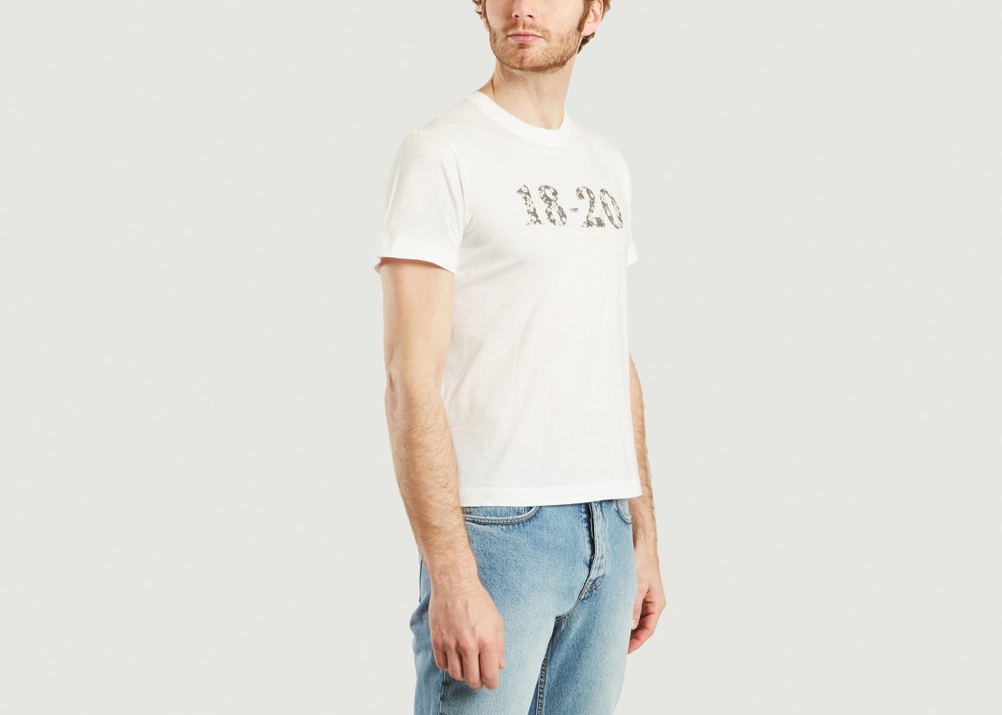 L'exception T Shirt 1820 Blanc Ly Adams