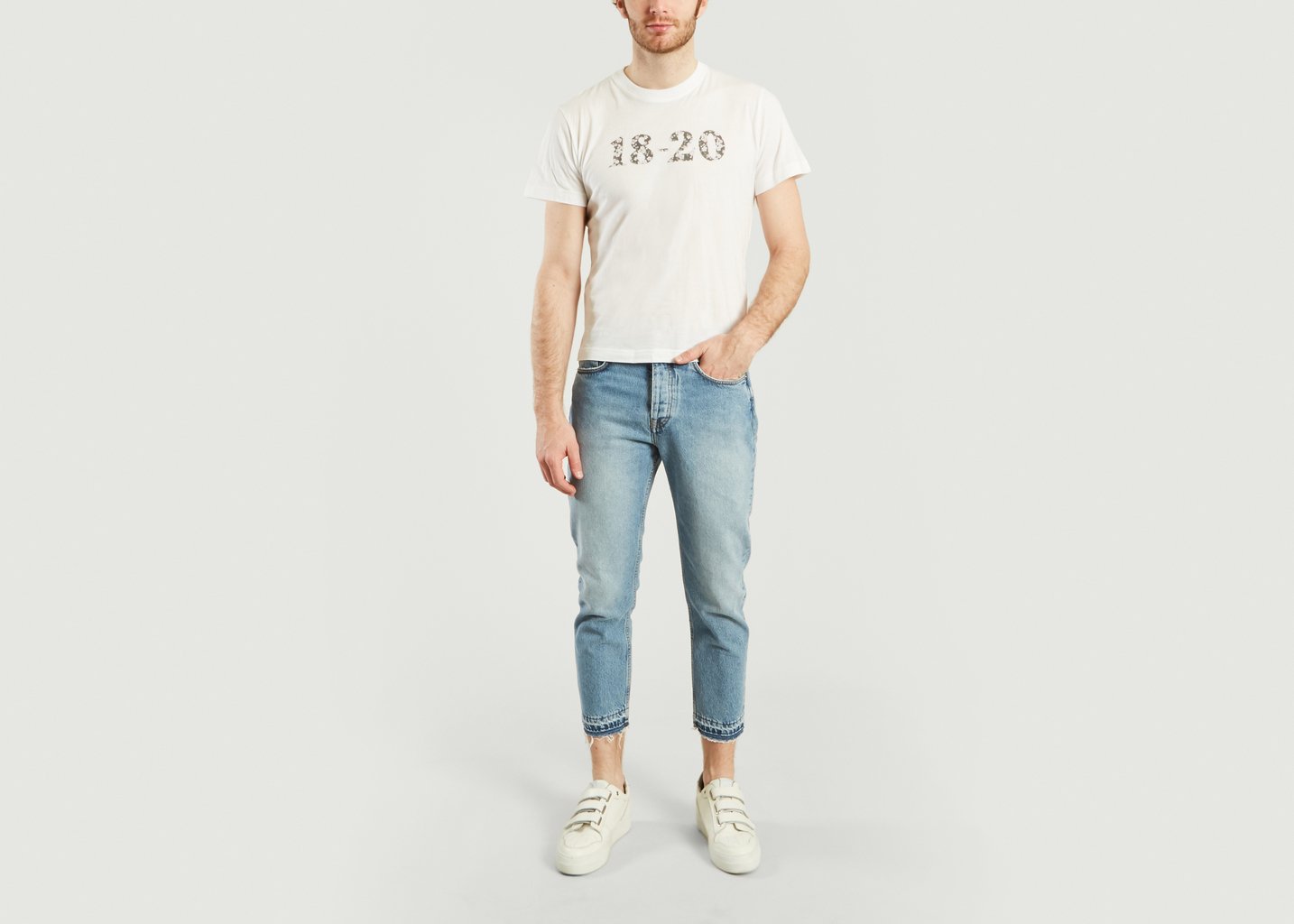 L'exception T Shirt 1820 Blanc Ly Adams
