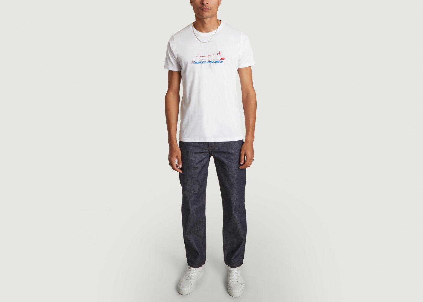 L'exception T Shirt Airlines Blanc Kulte