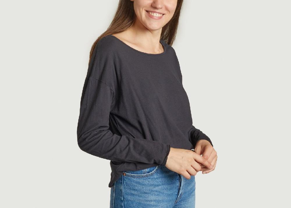 L'exception T Shirt Aksun Noir American Vintage