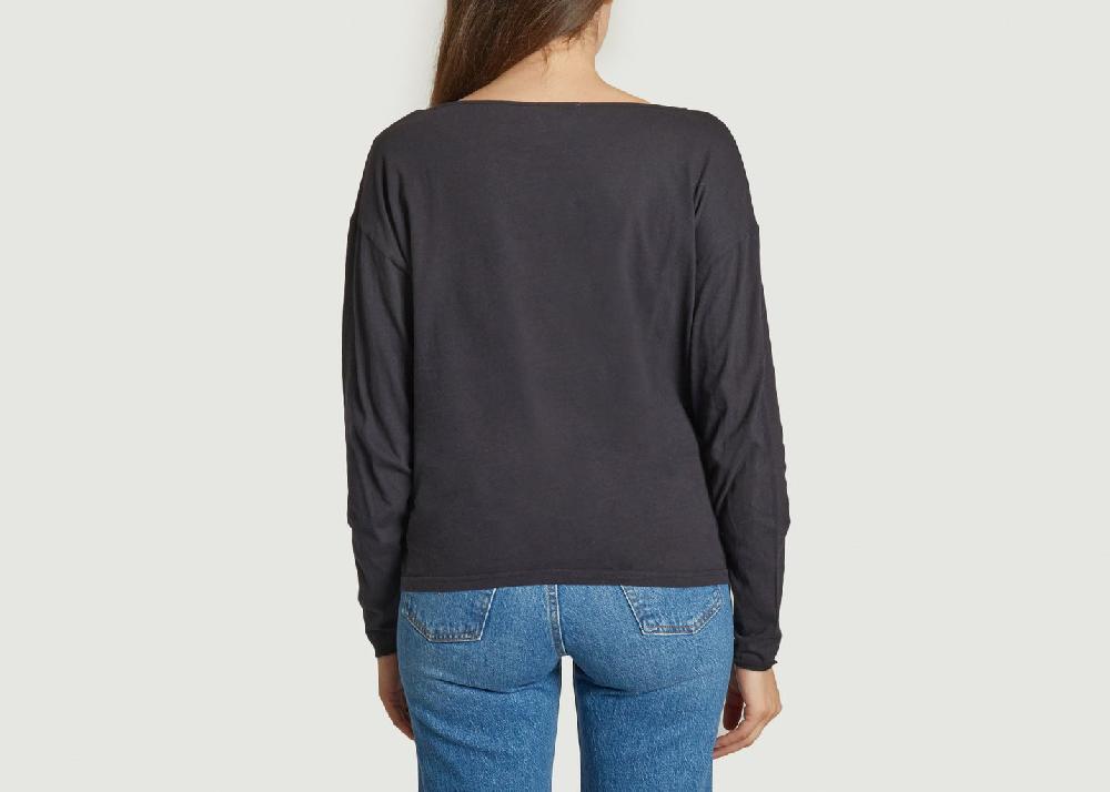 L'exception T Shirt Aksun Noir American Vintage