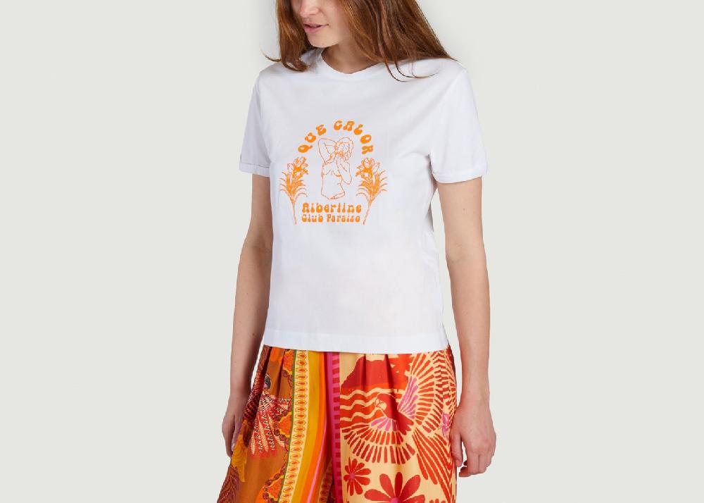 L'exception T Shirt Bahia Blanc Albertine