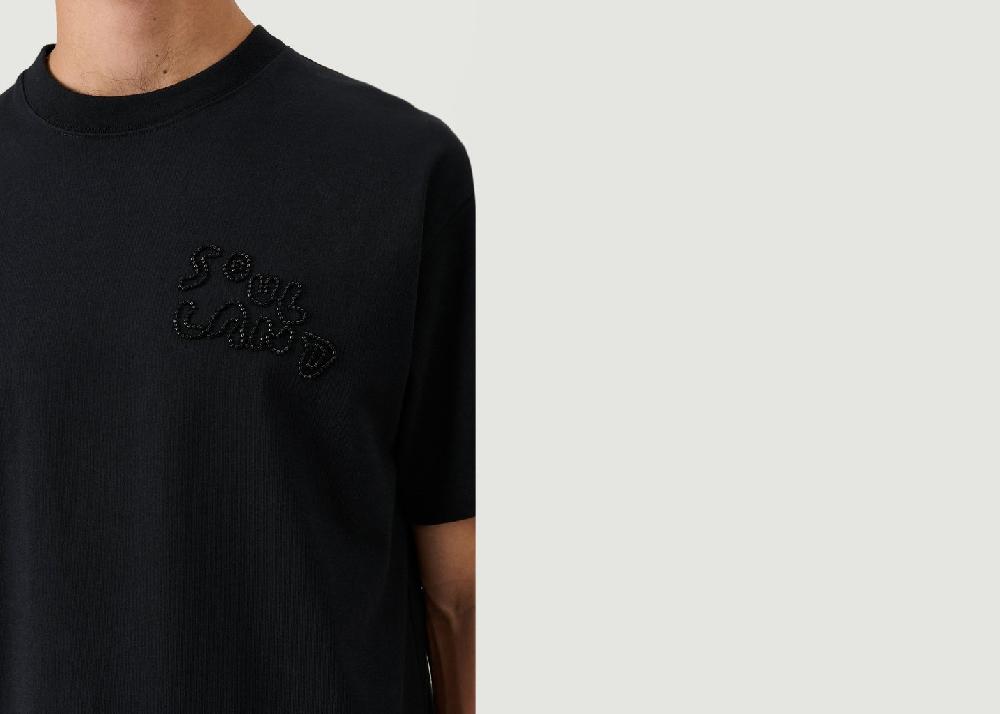 L'exception T Shirt Beaded Noir Soulland