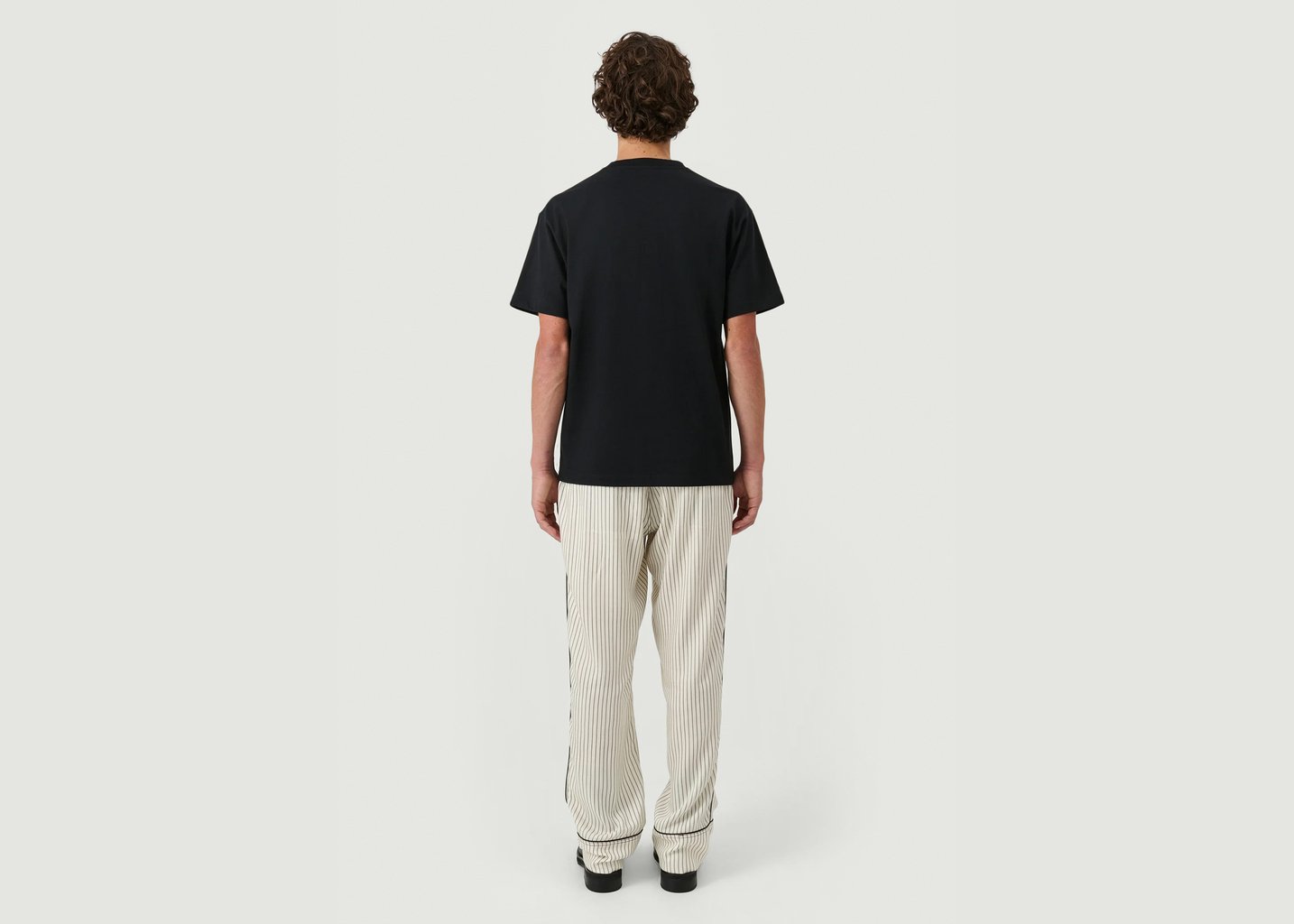 L'exception T Shirt Beaded Noir Soulland