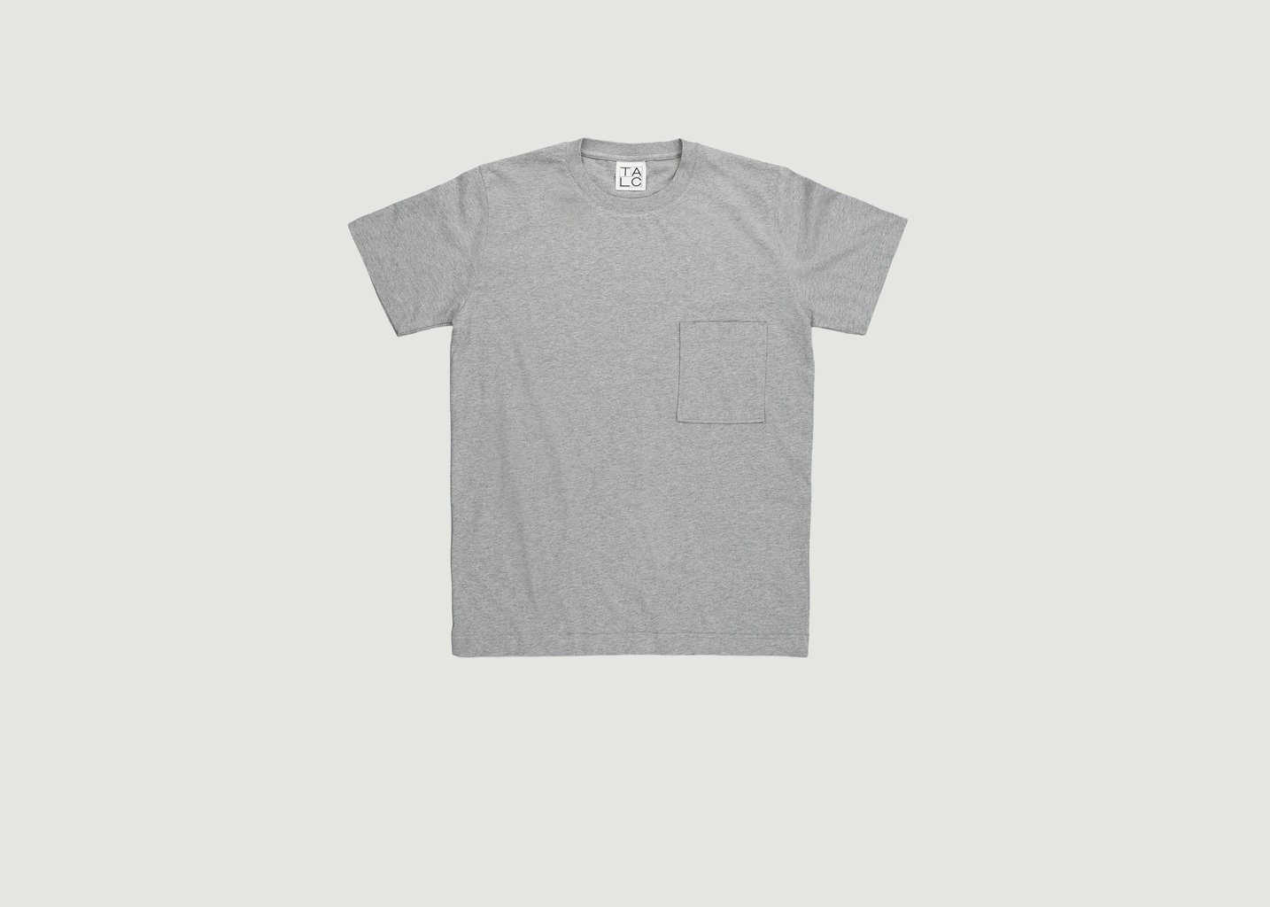 L'exception T Shirt Cassius Gris Talc Paris