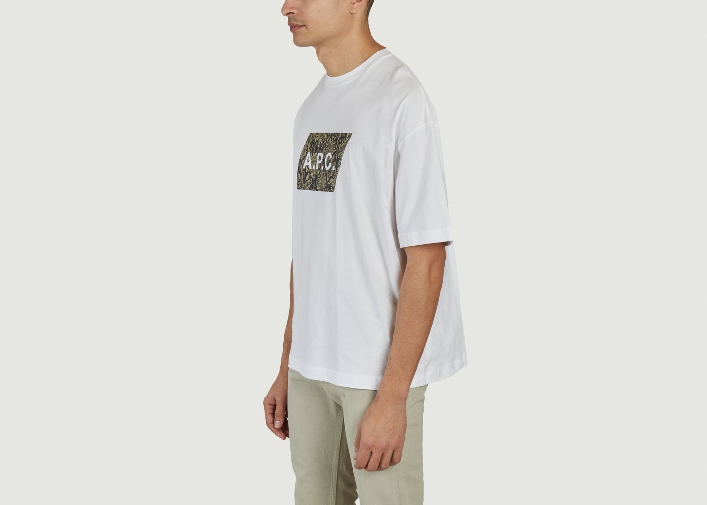 L'exception T Shirt Cobra Blanc APC Paris