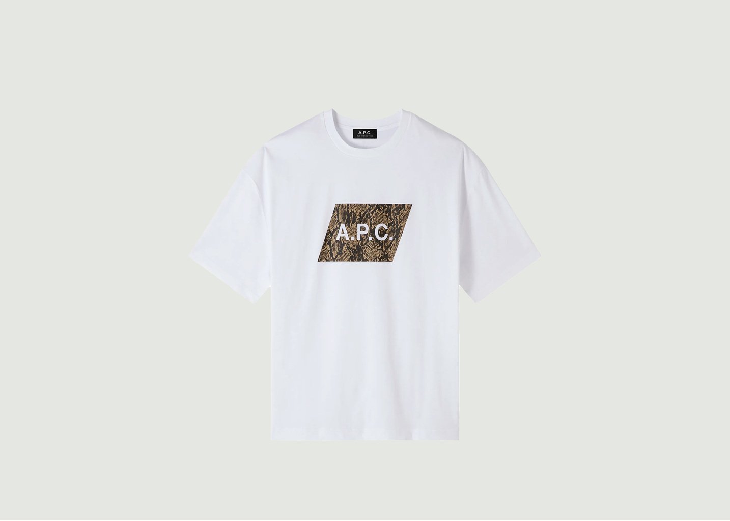 l'exception T Shirt Cobra Blanc APC Paris
