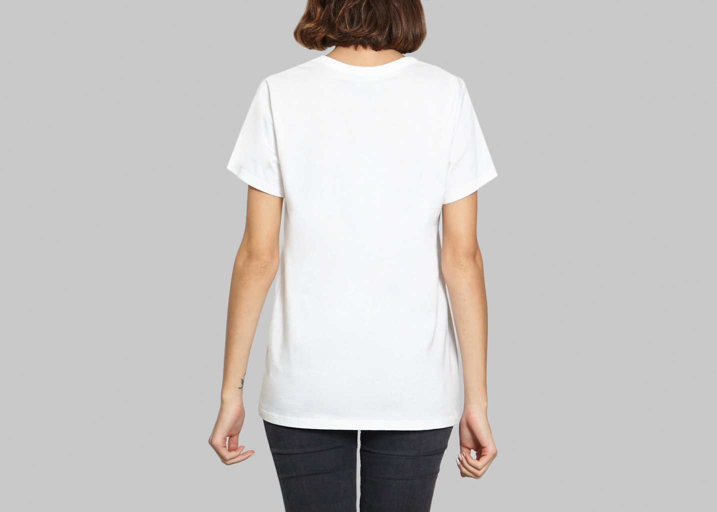 L'exception T Shirt Coeur Blanc Ville Lumière