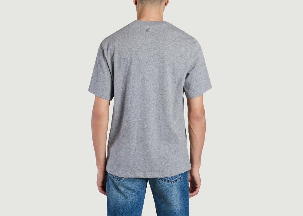 L'exception T Shirt Coeur Sacre Gris AMI Paris
