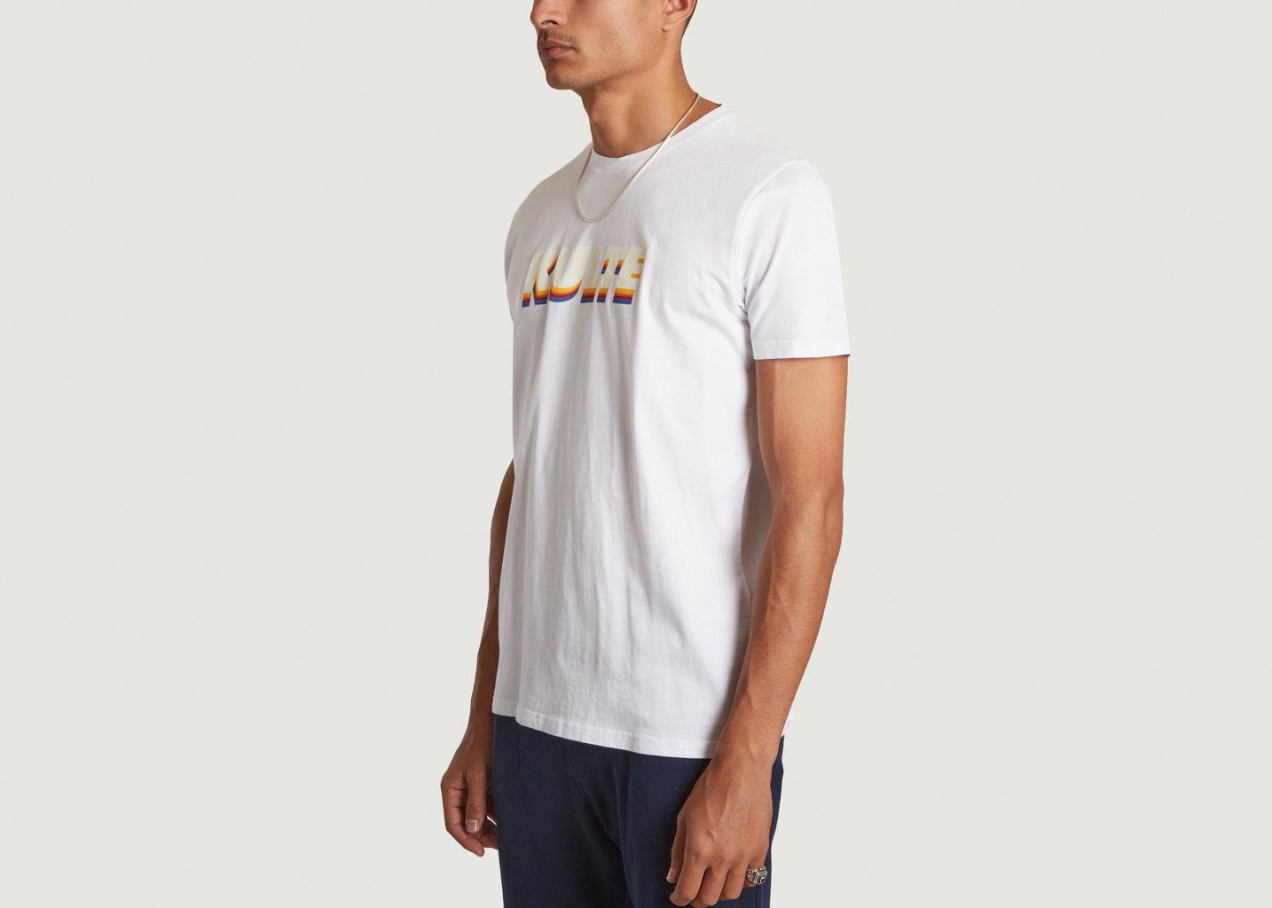 L'exception T Shirt Corpo Italic Blanc Kulte