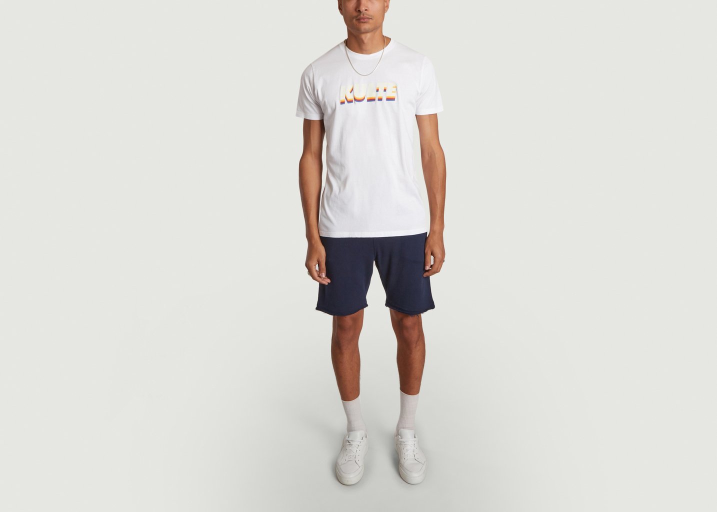 L'exception T Shirt Corpo Italic Blanc Kulte