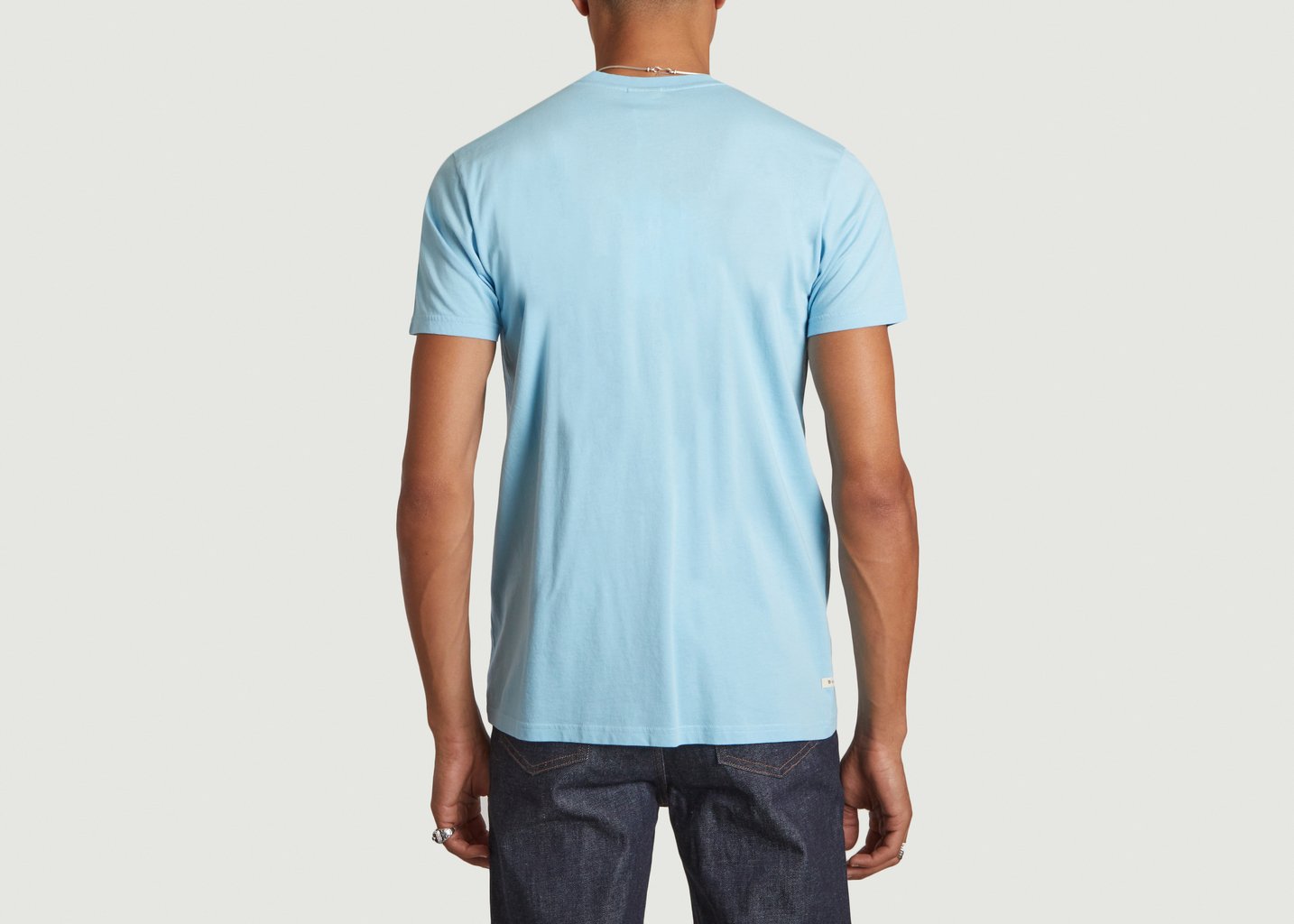 L'exception T Shirt Corpo Italic Bleu Clair Kulte