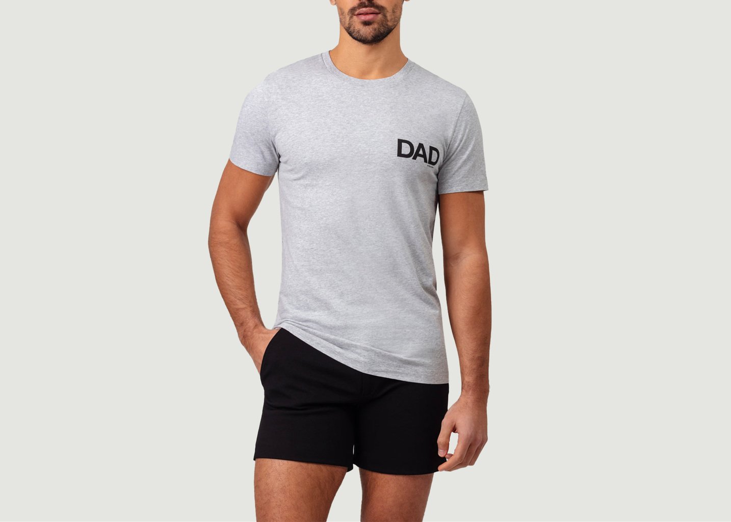 L'exception T Shirt DAD Gris Ron Dorff