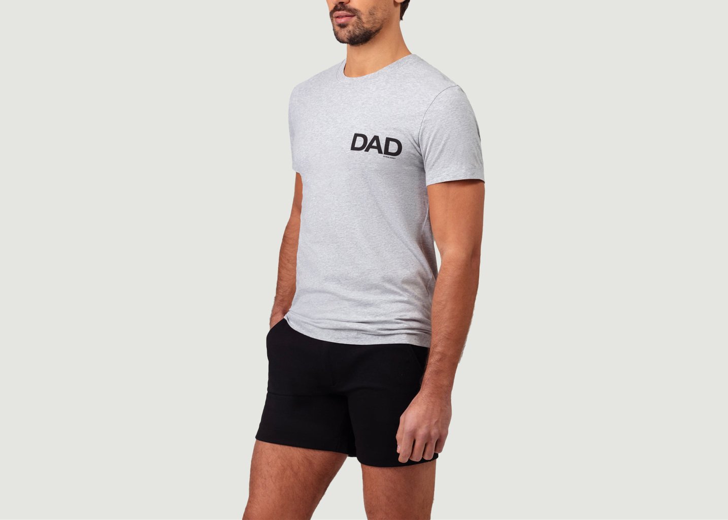 L'exception T Shirt DAD Gris Ron Dorff